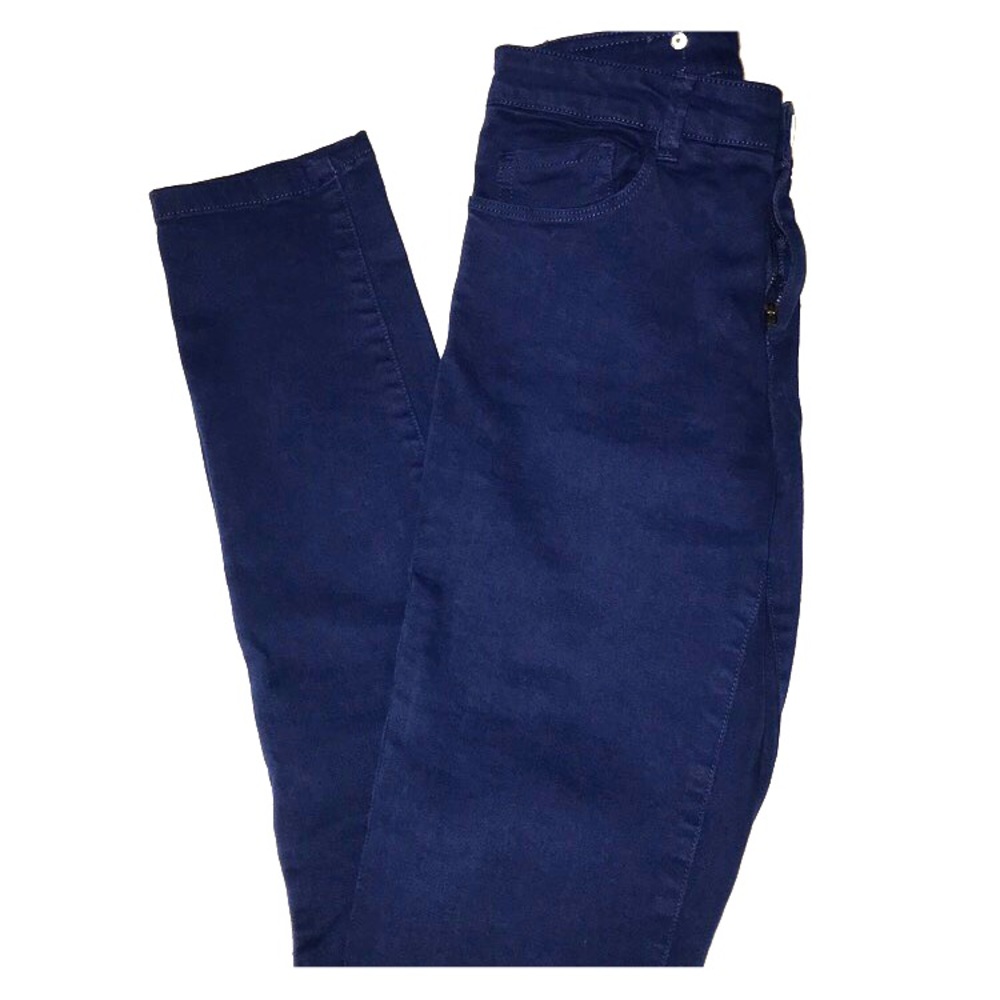NAF NAF Blue Mid Rise Pants